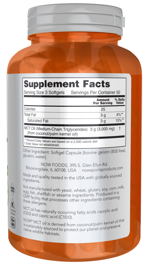 MCT Oil 1000 mg Softgels - Image 2