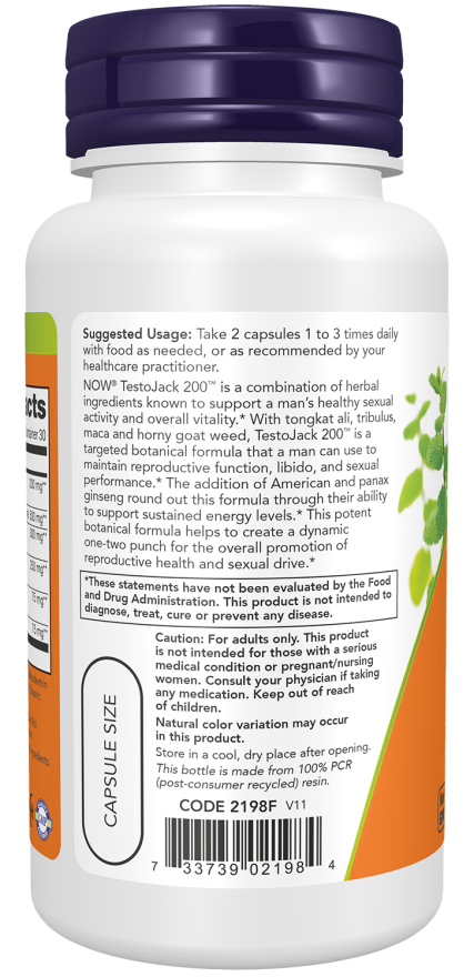 TestoJack® 200 Veg Capsules - Image 3