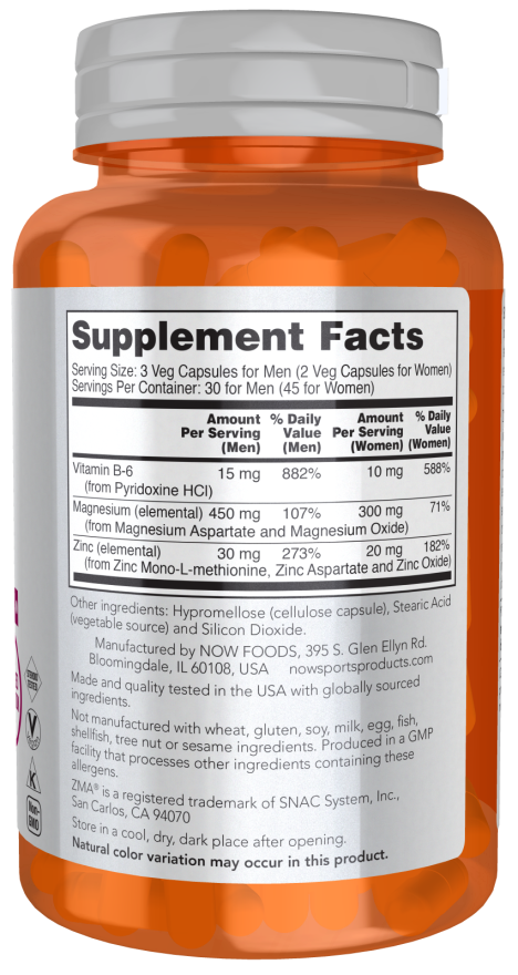 ZMA® Veg Capsules - Image 2