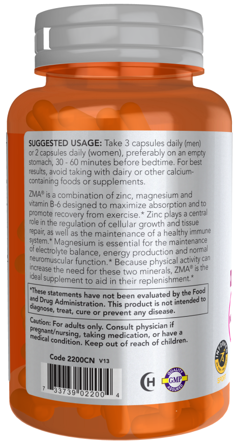 ZMA® Veg Capsules - Image 3