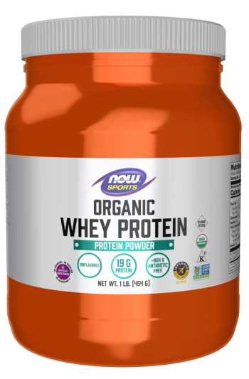Whey Protein, Organic Unflavored Powder