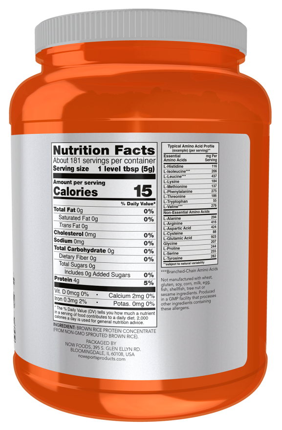 Sprouted Brown Rice Protein Powder - Image 2