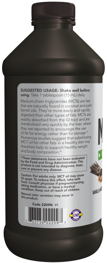 MCT Oil, Vanilla Hazelnut - Image 3