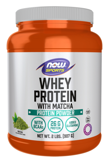 Whey Protein with Matcha Powder