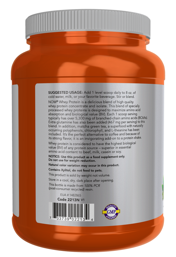 Whey Protein with Matcha Powder - Image 3