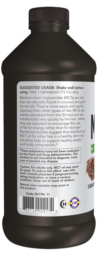 MCT Oil, Chocolate Mocha - Image 3