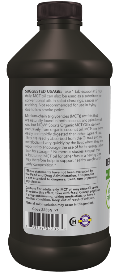 MCT Oil, Organic - Image 3