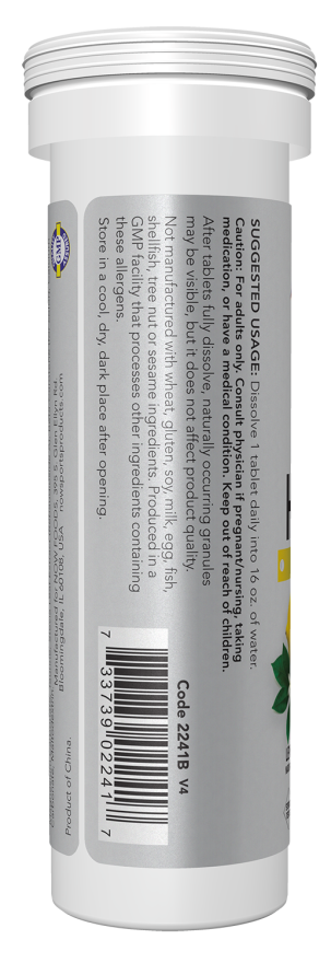 Effer-Hydrate Effervescent Lemon Lime Tablets - Image 3