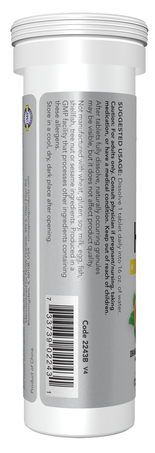 Effer-Hydrate Effervescent Orange Strawberry Tablets - Image 3