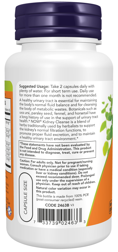 Kidney Cleanse Veg Capsules - Image 3