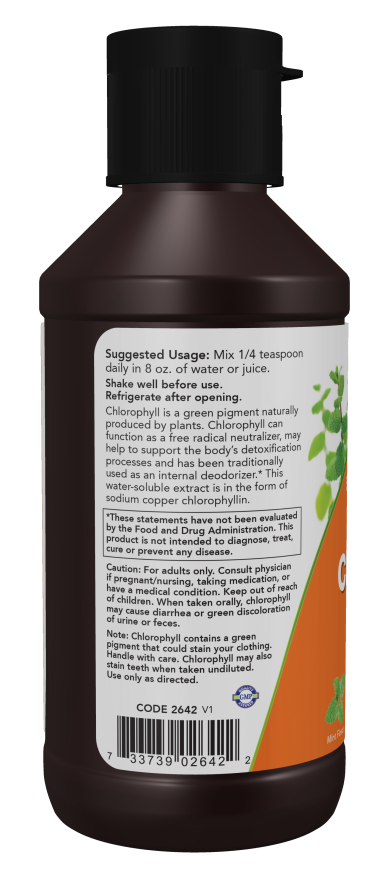 Chlorophyll Liquid, Extra Strength Mint - Image 3