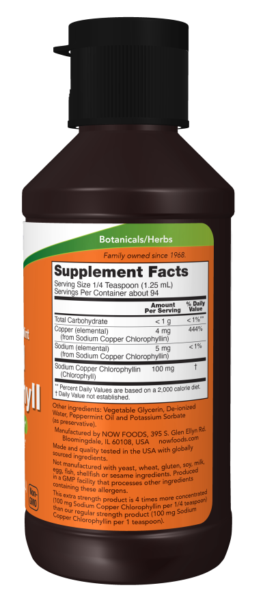 Chlorophyll Liquid, Extra Strength Mint - Image 2
