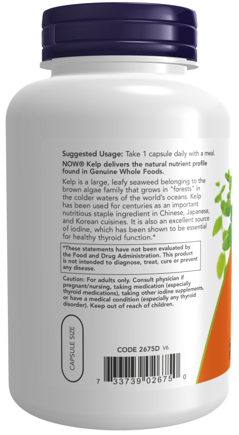 Kelp 325 mcg Veg Capsules - Image 3