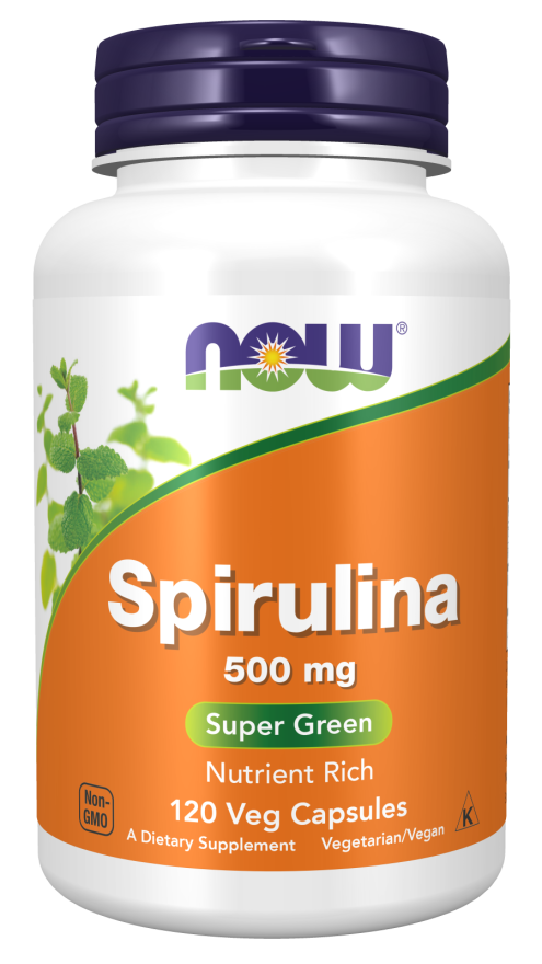 Spirulina 500 mg Veg Capsules