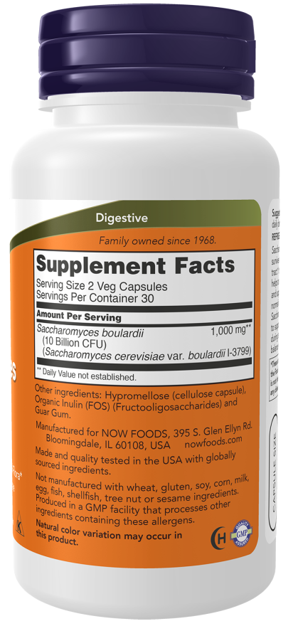Saccharomyces Boulardii Veg Capsules - Image 2