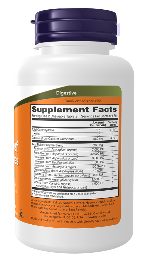Acid Relief with Enzymes Chewables - Image 2