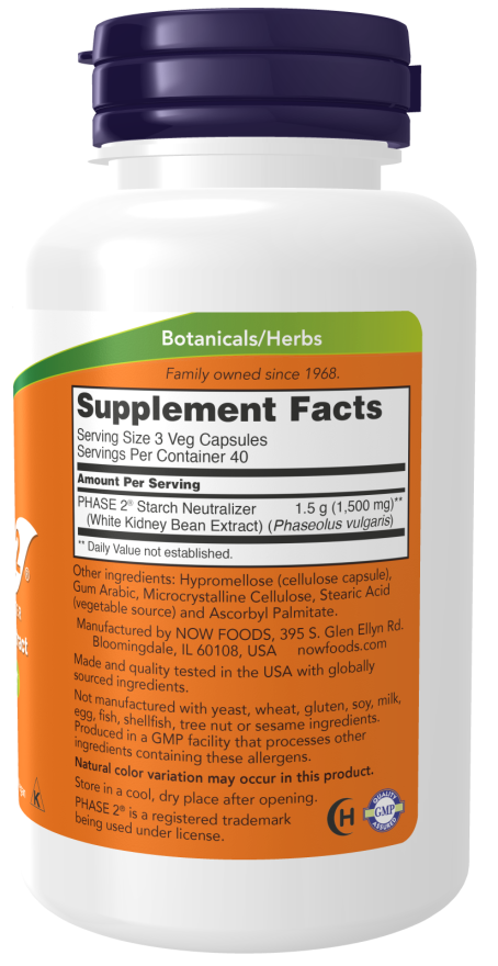 Phase 2® 500 mg Veg Capsules - Image 2
