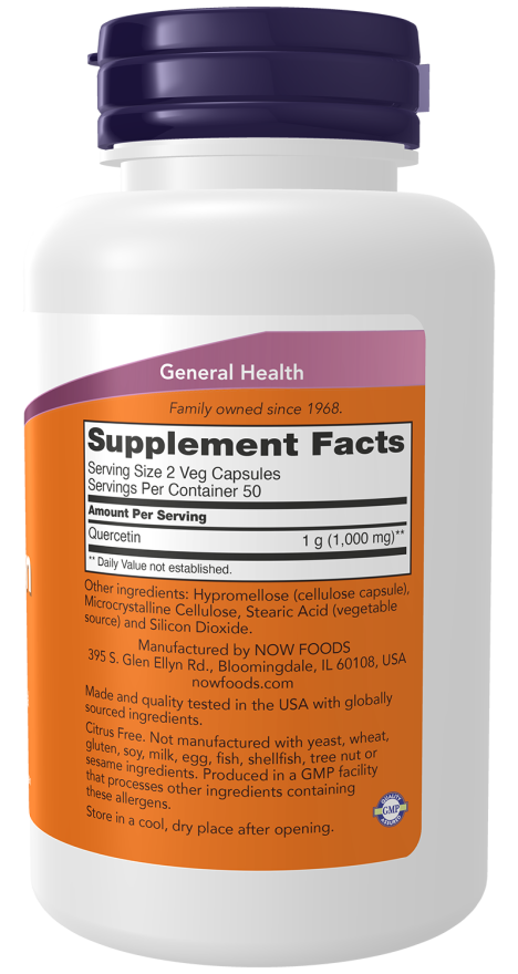 Quercetin 500 mg Veg Capsules - Image 2