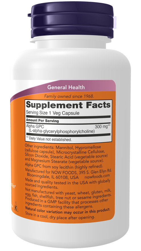 Alpha GPC 300 mg Veg Capsules - Image 2