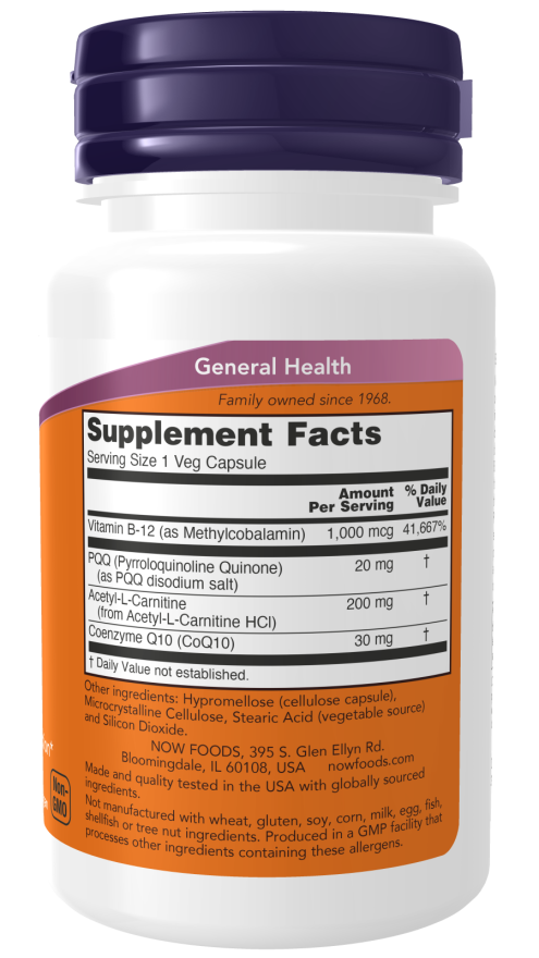 PQQ Energy Veg Capsules - Image 2