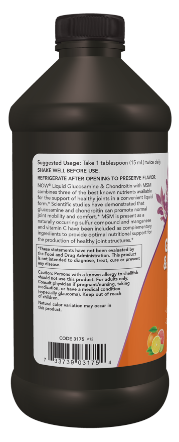 Liquid Glucosamine & Chondroitin with MSM - Image 3