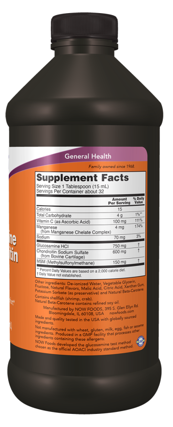 Liquid Glucosamine & Chondroitin with MSM - Image 2