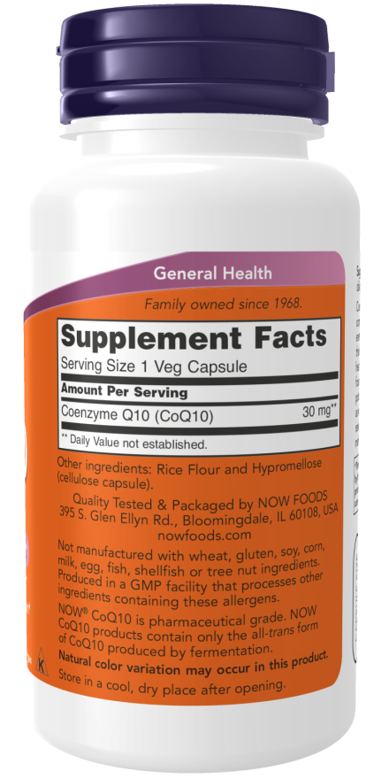 CoQ10 30 mg Veg Capsules - Image 2