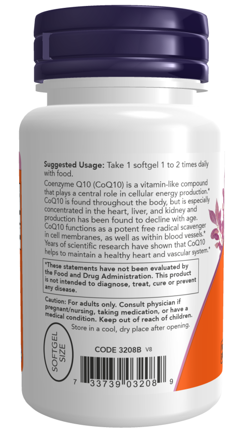 CoQ10 100 mg Softgels - Image 3
