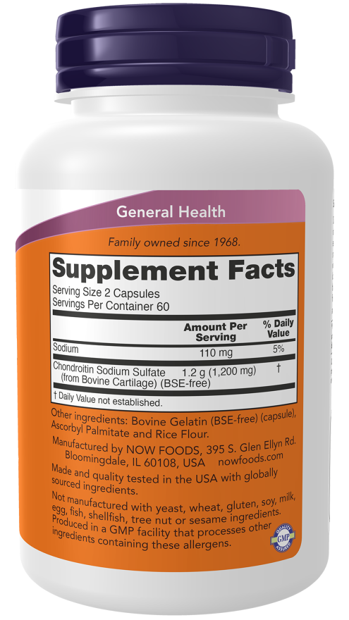 Chondroitin Sulfate 600 mg Capsules - Image 2