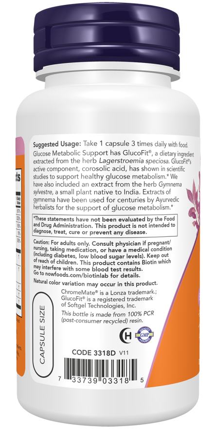 Glucose Metabolic Support Veg Capsules - Image 3