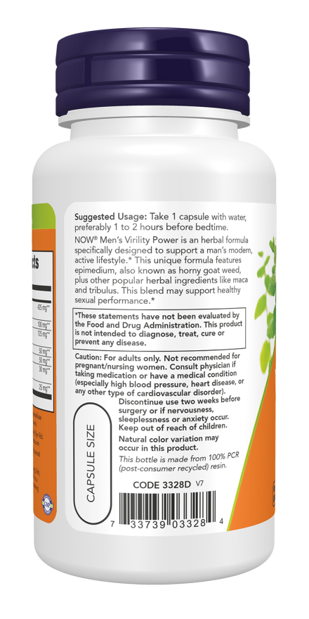 Men's Virility Power Veg Capsules - Image 3