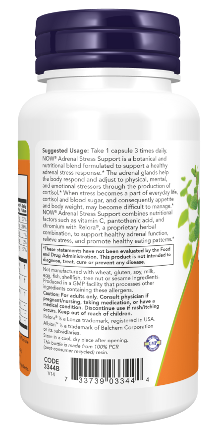 Adrenal Stress Support with Relora™ Veg Capsules - Image 3