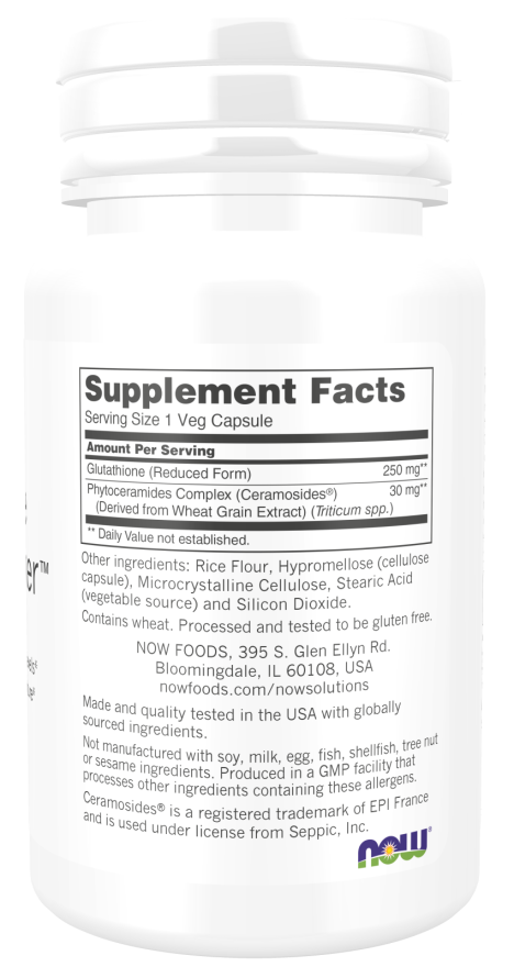 Glutathione Skin Brightener™ with Ceramosides® Veg Capsules - Image 2