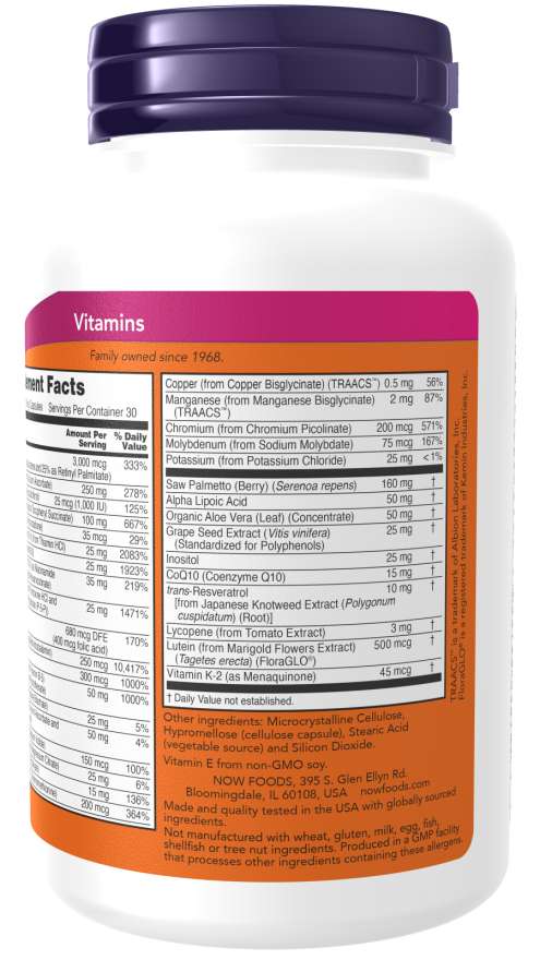 ADAM™ Men's Multiple Vitamin Veg Capsules - Image 2