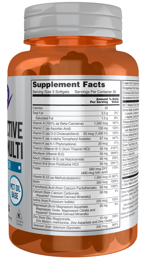 Men's Active Sports Multi Softgels - Image 4