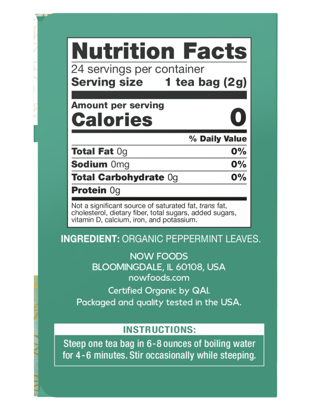Peppermint Tea, Organic - Image 2