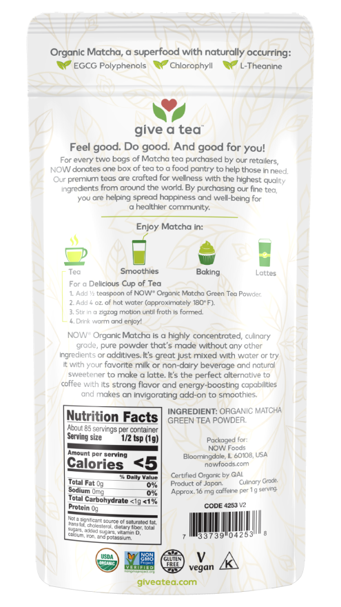 Matcha Green Tea Powder, Organic - Image 2