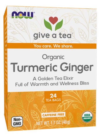 Turmeric Ginger Tea, Organic