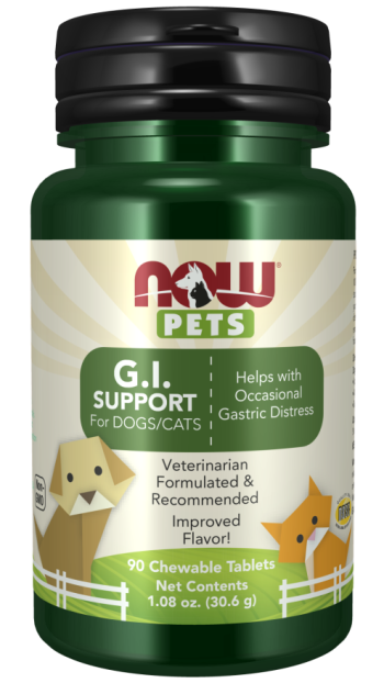 G.I. Support Chewable Tablets for Dogs & Cats