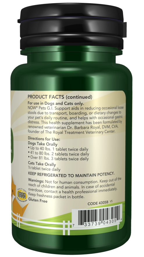 G.I. Support Chewable Tablets for Dogs & Cats - Image 2
