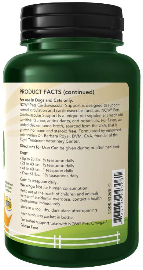 Cardiovascular Support for Dogs & Cats Powder - Image 2