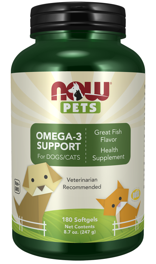 Omega-3 Support Softgels for Dogs & Cats