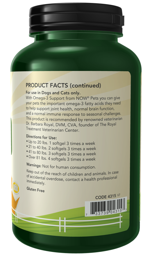 Omega-3 Support Softgels for Dogs & Cats - Image 2