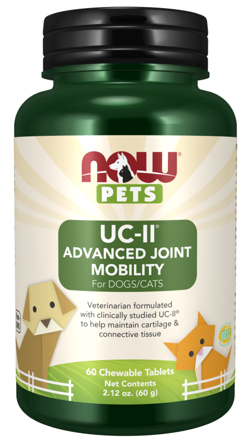 UC-II® Advanced Joint Mobility Chewable Tablets for Dogs & Cats