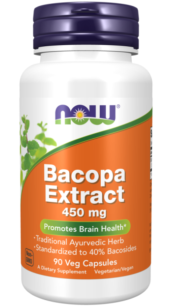 Bacopa Extract 450 mg Veg Capsules