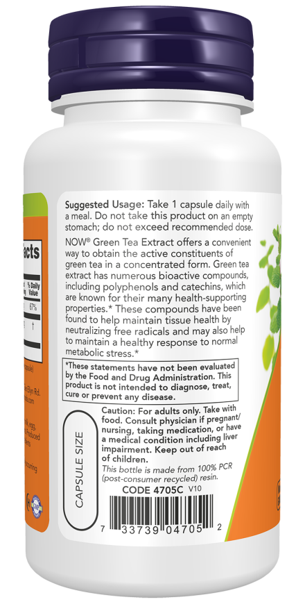 Green Tea Extract 400 mg Veg Capsules - Image 3