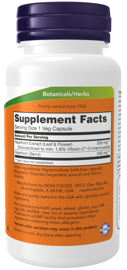 Hawthorn Extract 300 mg Veg Capsules - Image 2