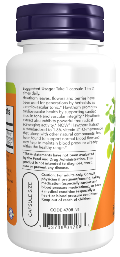 Hawthorn Extract 300 mg Veg Capsules - Image 3