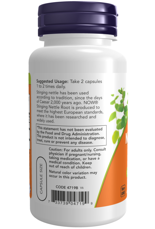 Stinging Nettle Root Extract 250 mg Veg Capsules - Image 3