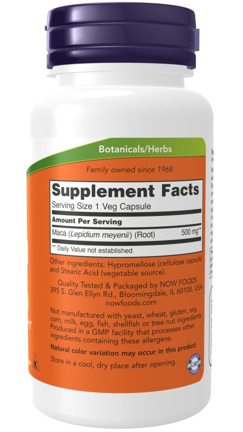 Maca 500 mg Veg Capsules - Image 2